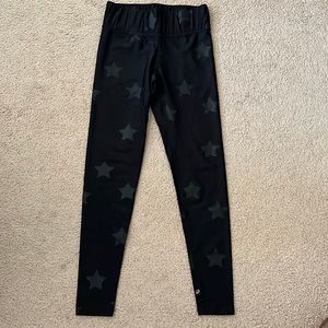 Terez black star printed leggings